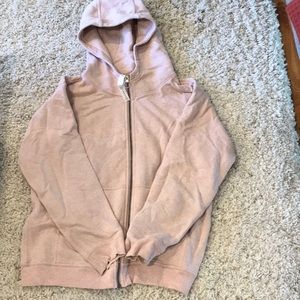 Scooba full zip pink sweatshirt